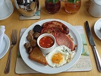 Breakfast at The Merritt Guest House, Paignton