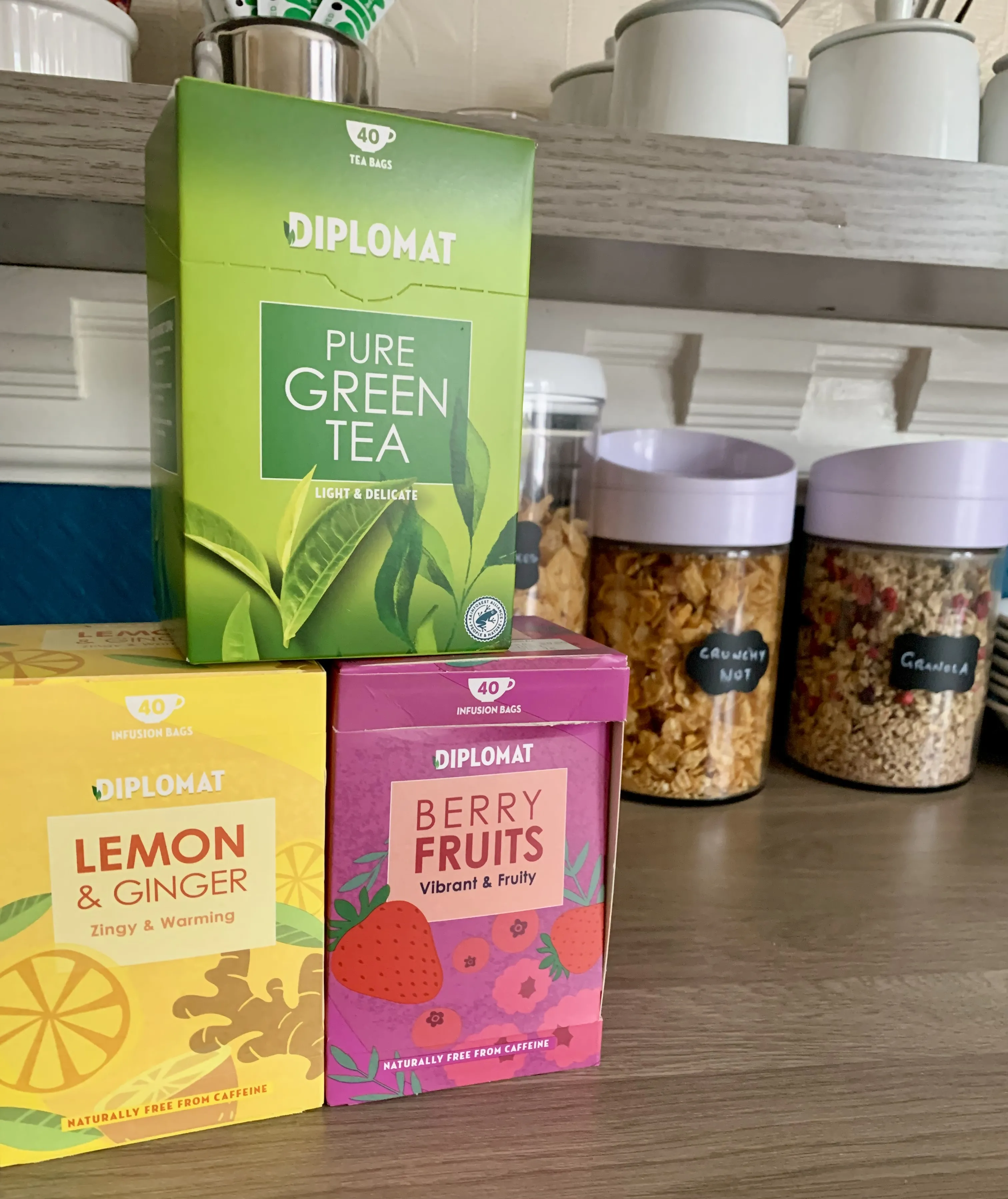 Tea selection